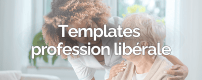 Template site internet profession libérale